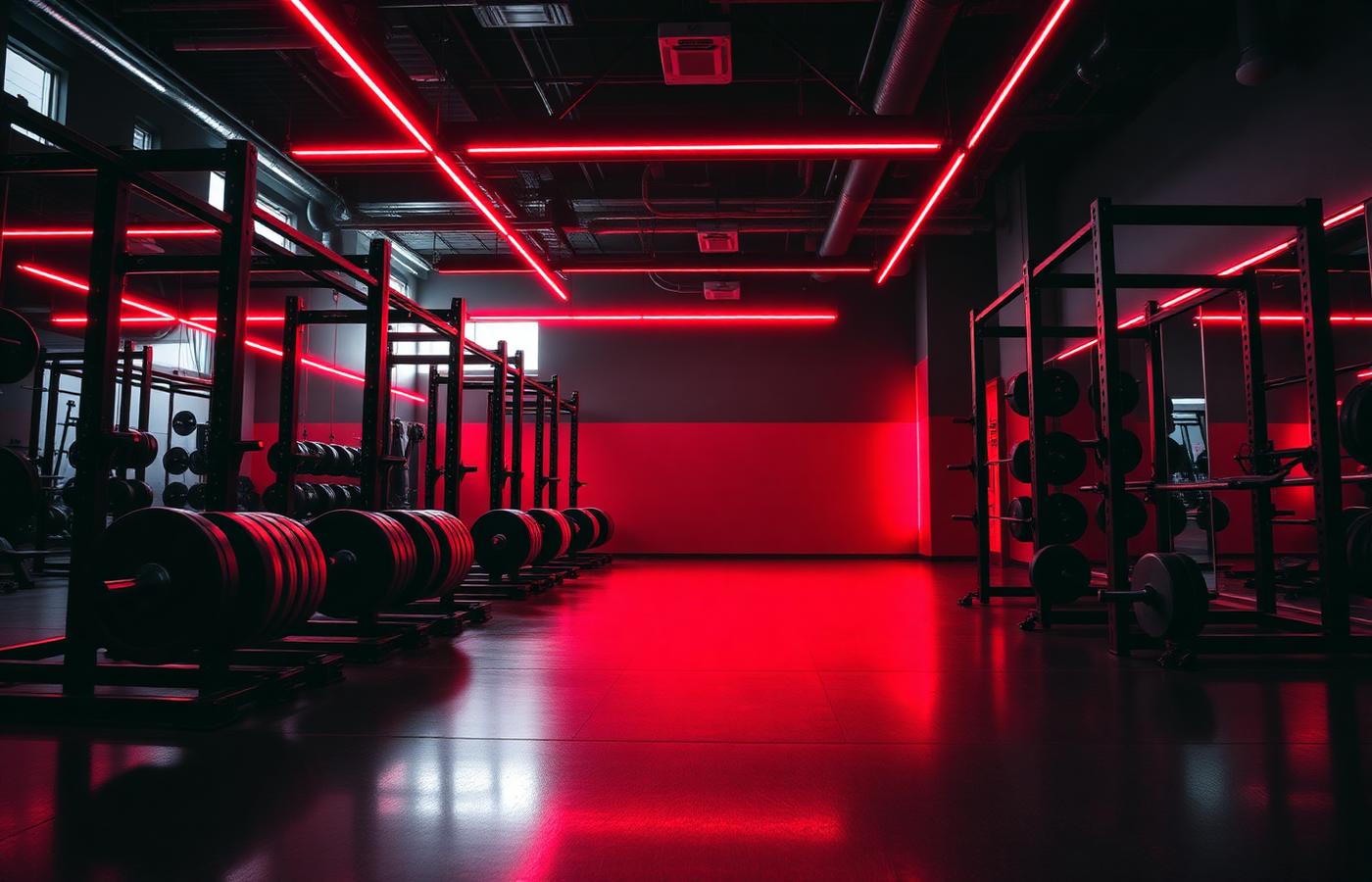 Weight training floor